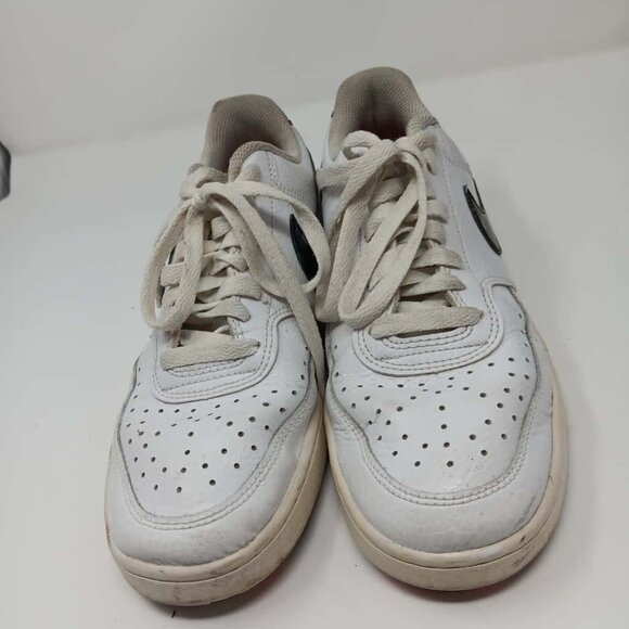 Nike Court Vision Low white sneakers with black Swoosh - Picture 4 of 6